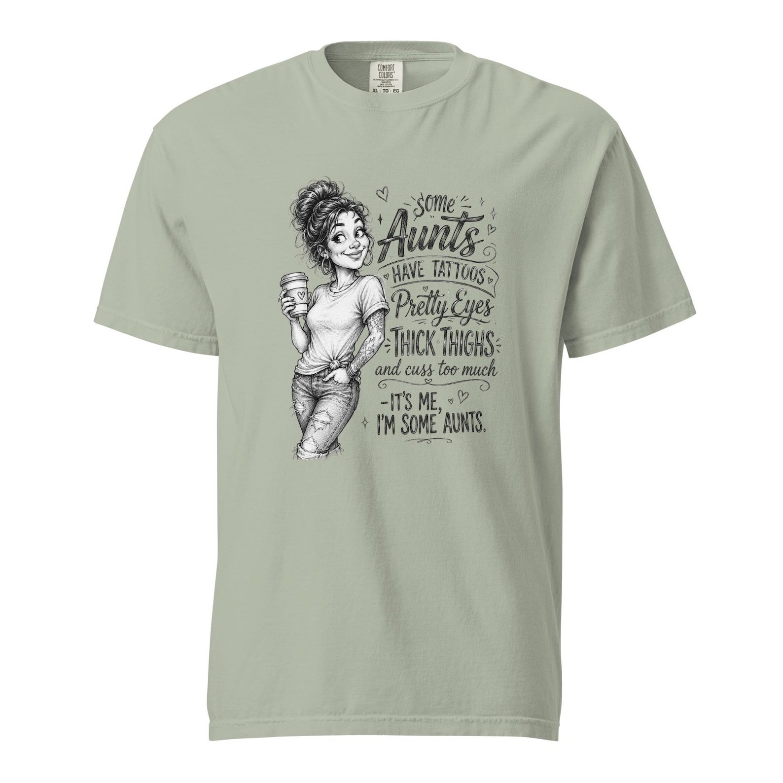 Tattooed Aunt Shirt design